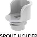 Cat Water Fountain Replacement Kit - Spout, Spout Holder & Filter Box Included