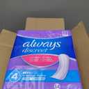 Always Discreet Adult Incontinence Pads for Women, Moderate Absorbency, Long Length, Postpartum Pads, 162 Count (3 Packs of 54)