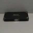 Bling Rhinestone Rearview Mirror, Car Interior Clip-on Rear View Accessories Decorations Panoramic Rear View Mirror with Bling Rhinestones Crystal Diamonds Edge for SUV, Truck (1 PC, Silver)