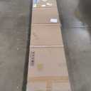 3-Lite 78" Frosted Glass Bi-fold Doors with Installation Hardware Kit for 80" Door Opening Height