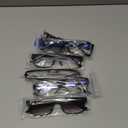 Gaoye Reading Glasses Men/Women, Eyeglasses, Blue Light Readers for Men/Women, Computer Eye Glasses, Cheaters (G1-5 Pack Light Black/1 Sun)