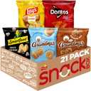 Frito-Lay Chips & Cookies, Smartfood, and Grandma's Variety Pack (Pack of 21) BBD: 11/03/2026