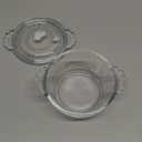 1pc Microwave Egg Steamer Bowl with Cover Heat Resistant Glass Steamed Egg Bowl for Home Kitchen for Pudding and Milk Desserts Lightweight and Beautiful Design