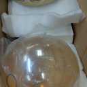 3-Light Amber Glass Pendant Lights  Rustic Farmhouse Ceiling Light Fixture for Kitchen Island, Dining Room, or Living Room Large Multi-Shape Hanging Light (Spherical)