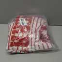 Christmas Sweatshirt for Women Merry Sweater Embroidered Striped Crewneck Sweatshirts Holiday Long Sleeve Pullover (Medium)