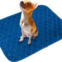 2Pack Washable Pee Pads for Dogs 18x24, Quick Dry Puppy Pads, Waterproof, Non Slip, Premium Reusable Dog Training Pads