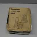 Panasonic Cordless Phone with Answering Machine, Advanced Call Block, Bilingual Caller ID and High-Contrast Display, Expandable System with 3 Handset Cordless Telephones - KX-TGD833M (Metallic Black)