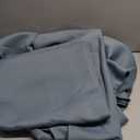 KEQIAOSUOCAI Dusty Blue Pinch Pleated Curtains 144 Inches Long Room Darkening Draperies Luxury Decor for Living Room Nursery (Stone Slate Blue 40x144 Inch 2 Panels)