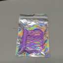 Magnetic Cable Ties, Reusable Silicone Magnetic Cord Ties, Strong Magnet Twist Ties for Cord Organizer Keeper Wrap Clips Bundling and Organizing, Holding Stuff, Fridge Magnets (8-Pack, Purple)