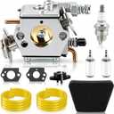 1950 2050 2150 Carburetor Fits for Poulan Chainsaw Parts 1900 2055 2175 2350 2375 2450 2550 262 Wild Thing Chainsaw Re 545081885 530069703 for Walbro W-20 WT-624 WT 89 891 WT-324 Zama C1U-W8 C1U-W14
