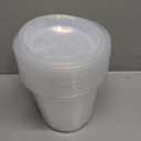 FUIJOL 7 Inch Clear Nursery Pots for Plants with Sacuers 15 Pack, Plastic Flower Pots with Drainage Holes, Variety Pack Seedlings Garden Pot for Indoor Outdoor (7 inch)