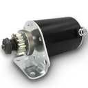5777 Steel Gear Starter Motor Replacement for Briggs & Stratton 593934 693551 Craftsman John Deere L100 Cub Cadet LT1018 14.5 17 17.5 18 18.5 19 HP Toro New Holland LG693551 33R777 33R877