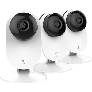 YI Pro 2K 3PC Indoor Security Cameras Bundle