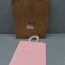 Sabary 75 Pcs Kraft Paper Gift Bags with Handles Paper Tote for Gift Bags Shopping Return Business Retail Party Merchandise, 3 Sizes(Pink)