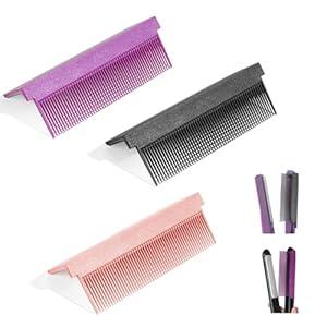 12 PCS The Silk Press Comb for Flat Ironing Hair Attachment Clip On