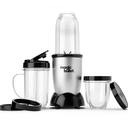Magic Bullet Personal Blender Set: Bullet Mixer for Smoothies, 250W, Stainless Steel Blades, Dishwasher-Safe Parts