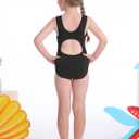 Girls Swimsuit One Piece Athletic Swim Team Teen Bathing Suit 6-16 Years