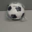 Fluffy Stuffed Toy Soccer Ball Plush Pillow Soft Durable Stuff Soccerball Gift for Kids Boy Baby (Black -White,7.8inch/20cm)