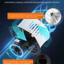 ECCPP HVAC AC Heater Blower Motor Fan 700067 Compatible with 1996-2014 for Chevy Express 1500 for GMC Savana 1500 1996-2021 Chevy Express GMC Savana 2500 3500 A/C Motor Assembly Replacement 15-81096