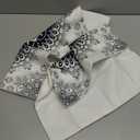 CaliTime Throw Pillow Covers Pack of 2 Cozy Fleece Mandala Dahlia Floral Medallion Compass Style Cushion Cases for Couch Bed Sofa Farmhouse Decoration 18 X 18 Inches Navy Blue Grey