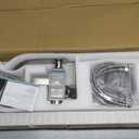 Senlesen Stainless Steel Bathroom Free Standing Tub Filler Faucet Brushed Nickel Freestanding Bathtub Faucets with Handheld Shower Mixer Taps