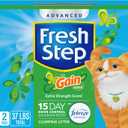 Fresh Step Advanced Clumping Litter with Febreze Freshness with Gain Scent, Fights Odor on Contact, 37 lbs. (2 x 18.5 lb. Box) (Package May Vary)