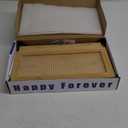 Bamboo Bread Box for Kitchen Counter-Large Capacity Bread Storage Container Farmhouse Bread Box with Window Bread Holder