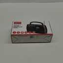GPX R633B Portable Shortwave AM/FM Clock Radio (Black)