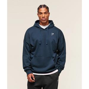 Gymshark Pullover Hoodie, Navy, M