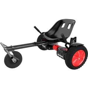 Hover-1 Beast Buggy Hoverboard Attachment | Compatible with Most 10" Electric Hoverboards, Hand-Operated Rear Wheel Control, Adjustable Frame & Straps, Easy Assembly & Install Hoverboard Go Kart Hover-1 Beast Buggy Hoverboard Attachment | Compatible with Most 10" Electric Hoverboards, Hand-Operated Rear Wheel Control, Adjustable Frame & Straps, Easy Assembly & Install Hoverboard Go Kart
