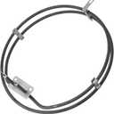 WB44T10053 Oven Convx Element Compatible with GE Range Stove Oven Replacement for Kenmore, Circular Element 240V 2500W