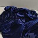 COOFANDY Mens 2 Piece Velour Tracksuit Full Zip Jackets Pants Velvet Jogging Suits Sweatsuit Set L