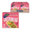 Wasa Gluten Free Sesame & Sea Salt Crispbread, 6.1 oz (Pack of 10), Gluten Free Crackers, Non-GMO Ingredients (EXP 03/31/27)