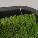 Ottomanson Artificial Grass Puppy Potty Training Pad with Tray, 15" x 30" Reusable Pee Pad for Small Pets and Dogs