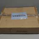 Upgraded Dimmable Floor Lamp, 1000 Lumens LED Edison Bulb Included, Arc Floor Lamps for Living Room Modern Standing Lamp with Linen Shade, Tall Lamps for Living Room Bedroom Office Dining Room-Grey