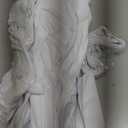 Biscaynebay Decorative Box Spring Cover Queen Size, White Luxurious Jersey Knitting Stretchy Wrap Around 4 Sides Bed Skirt for Home/Hotels, Easy Fit Wrinkle & Fade Free Machine Washable