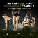Hip Thrust Belt for Dumbbells - Padded Glute Bridge Weight Strap - Adjustable Kettlebell & Plate Holder - Portable Workout Booty Equipment Weightlifting for Women