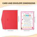 Back to School Supplies for Girls Dorm Room Essentials First Day of School Cards for Son Daughter Students School Stuff for Kids Boys Kindergarten Preschool College 1st 2th 3th 4th 5th Grade