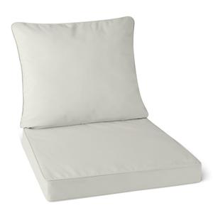 Outdoor Chair Cushions for Patio Furniture, 24x24x5 Replacement Couch Cushion Set for Wicker Glider Rocking Chairs Loveseat Sectional Sofa, Thick Out Door Chair Pad Weather Fade Resistant, Sand Beige