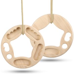 Hangboard Rock Climbing for Climbing Home Training Finger Strengthener, Pull-up Grip Arm Training Portable Finger Board Rock Holds Indoor and Outdoor