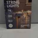 Joiedomi Christmas String Lights Indoor,300(3x100) Mini Warm Fairy Light,64.5FT Lighting Decor for Patio Dorm Classroom Bedroom Holiday Wedding Party Garland Birthday Festival,White Wire (3100ct)