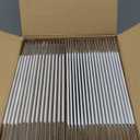HORLIMER 40 Pack 7x5x2 Shipping Boxes, White Corrugated Cardboard Box for Mailing, Packaging, Small Business