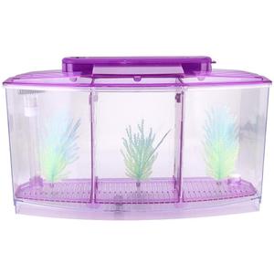 Breeding Fish , Adjustable Light Mini Fish , Three Areas for Small Fishes Betta()