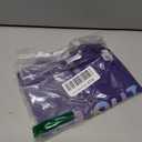 Peace Out Single Digits I'm 10 Birthday Girl 10th Years Old T-Shirt (Purple, M)