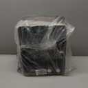 Shinic Electric Fireplace Heaters for Indoor Use,1500W Space Heater with Crackling Sound & 3D Realistic Flame, Safety Protection, Mini Portable Fireplace Heater for Home Christmas Decoration, Walnut (11.8" x 5.9" 14.6")