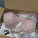 Seealle Modern Pink Table Lamps Set of 2 - Bedroom Lamps for Nightstand,19.4" Bedside Pink Lamp for Girls Room Living Room with Rocker Swtich