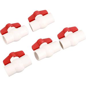 PVC Ball Valve,5 Pcs Ball Valve T Handle Ball Valve Water Supply Ball Valve Innovative Solution