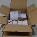 I00000 700Pcs Gold Dinnerware Set for 100 Guests, Plastic Plates for Party, Include: 100 Gold Rim Dinner Plates, 100 Gold Dessert Plates, 100 Paper Napkins, 100 Cups, 100 Gold Plastic Silverware Set  