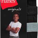 Boys Hanes Originals Ultimate Supersoft Boys' Boxer Brief Underwear, Assorted, 5-pack