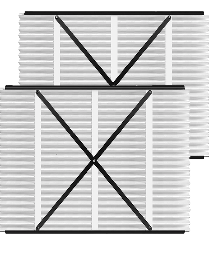 Air filter 210-2 210 MERV 11 Replacement furnace filter compatible with AprilAire Whole House Furnace models 1210, 1620, 2120, 2200, 2210, 2216, 3210, 4200, 20 x 25 x 4, 2-pack